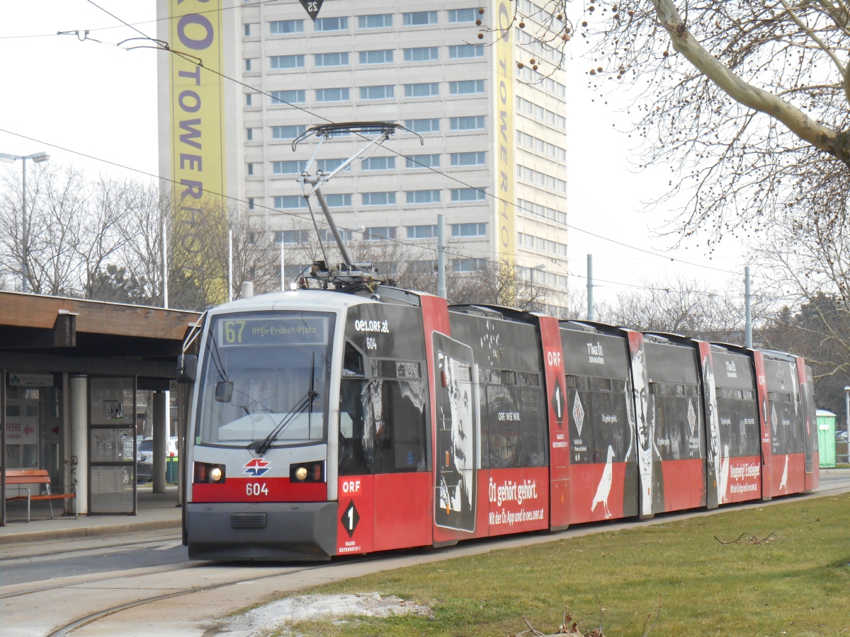 Wien, Siemens ULF-B # 604 Wien, Siemens ULF-B # 604