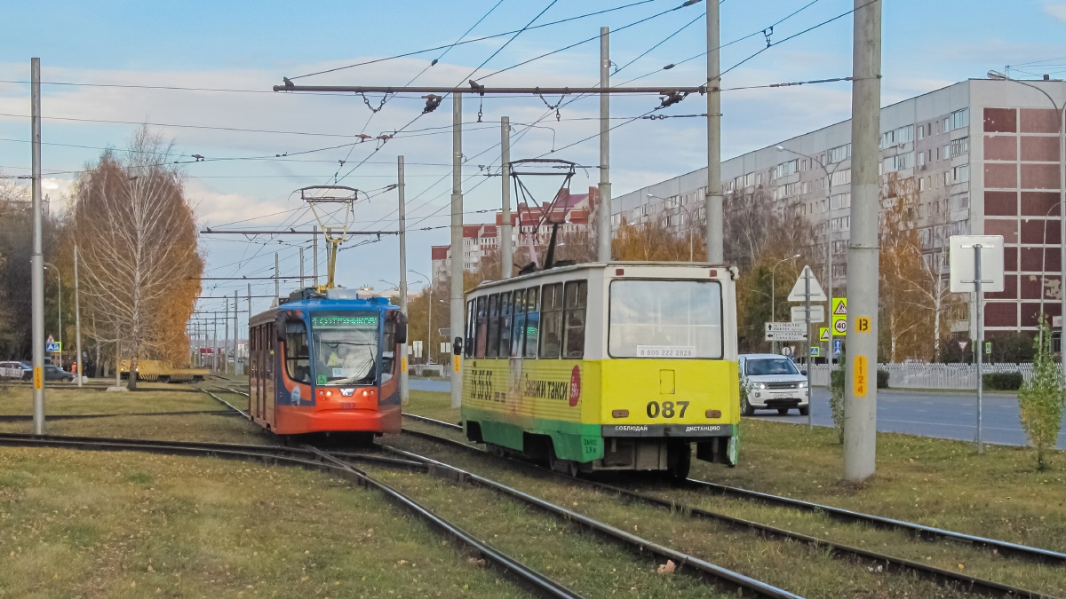 Набережные Челны, 71-623-02 № 0153; Набережные Челны, 71-605 (КТМ-5М3) № 087