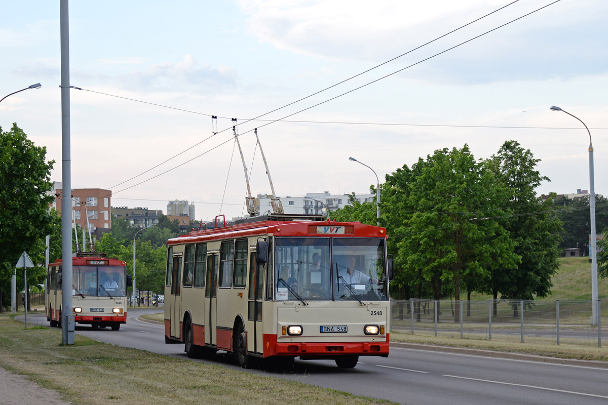 Вильнюс, Škoda 14Tr89/6 № 2548
