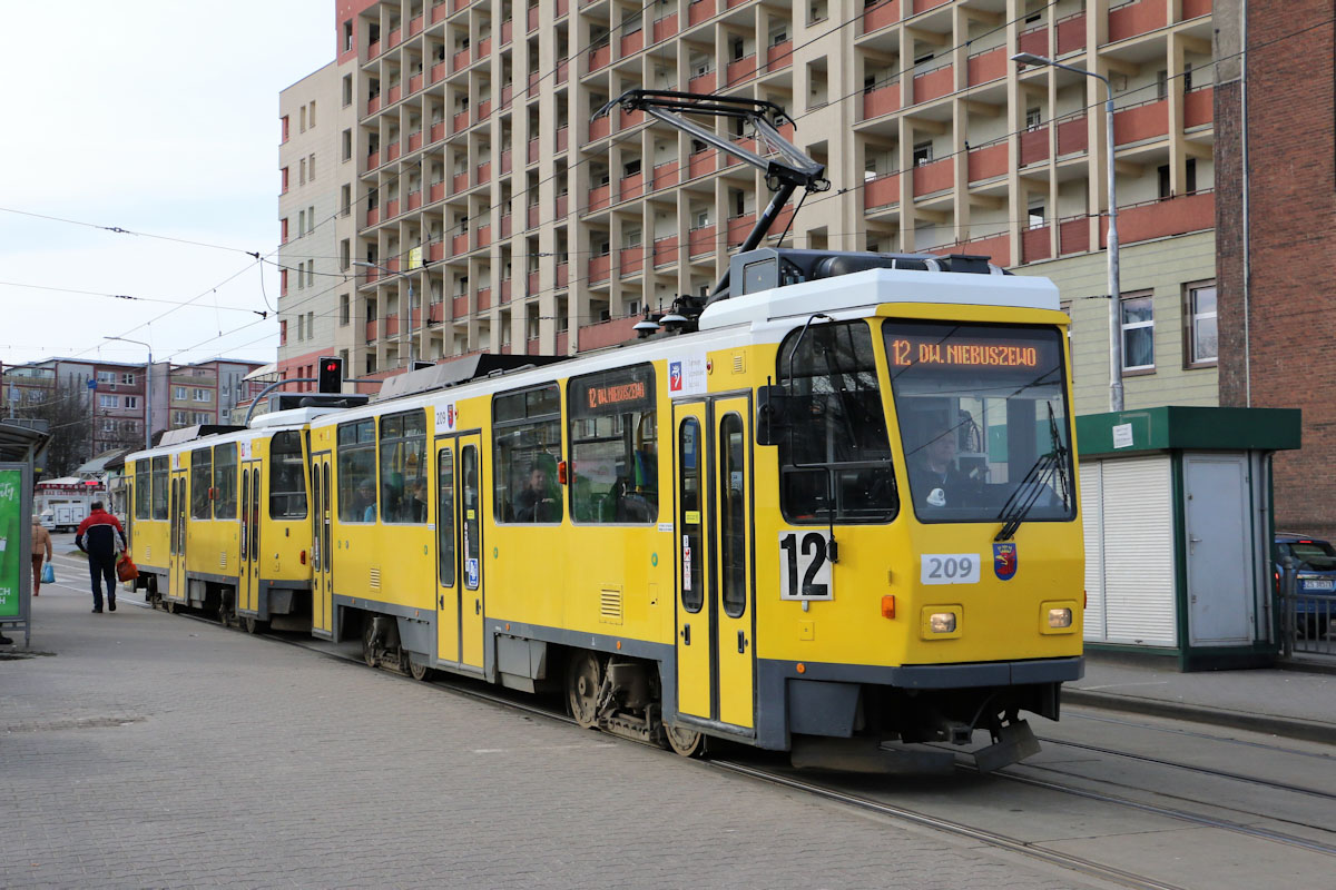 Щецин, Tatra T6A2M № 209