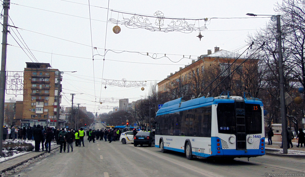 Marioupol, AKSM 321 (BKM-Ukraine) N°. 1440; Marioupol — Accidents