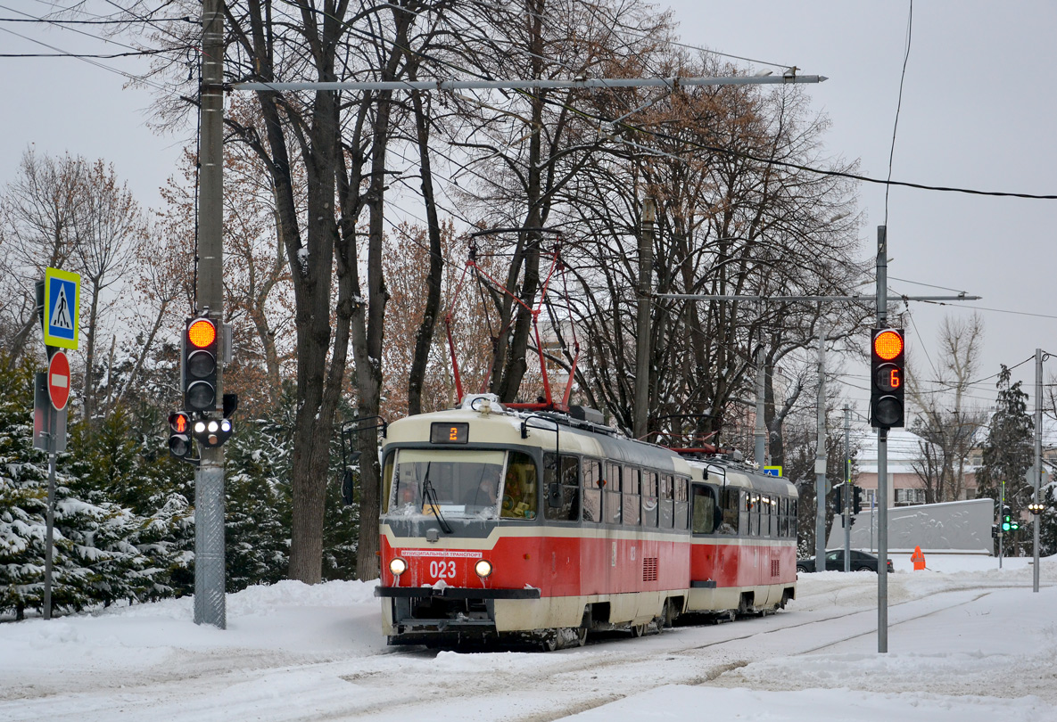 Краснодар, Tatra T3SU КВР ТРЗ № 023