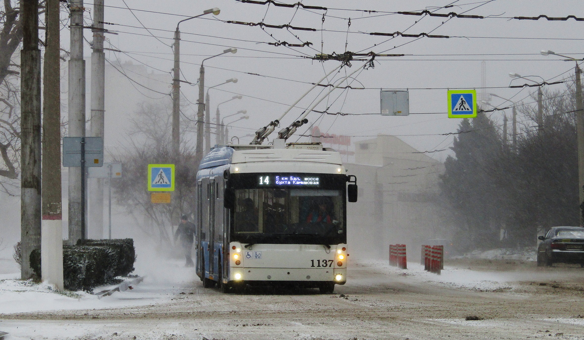Севастополь, Тролза-5265.02 «Мегаполис» № 1137