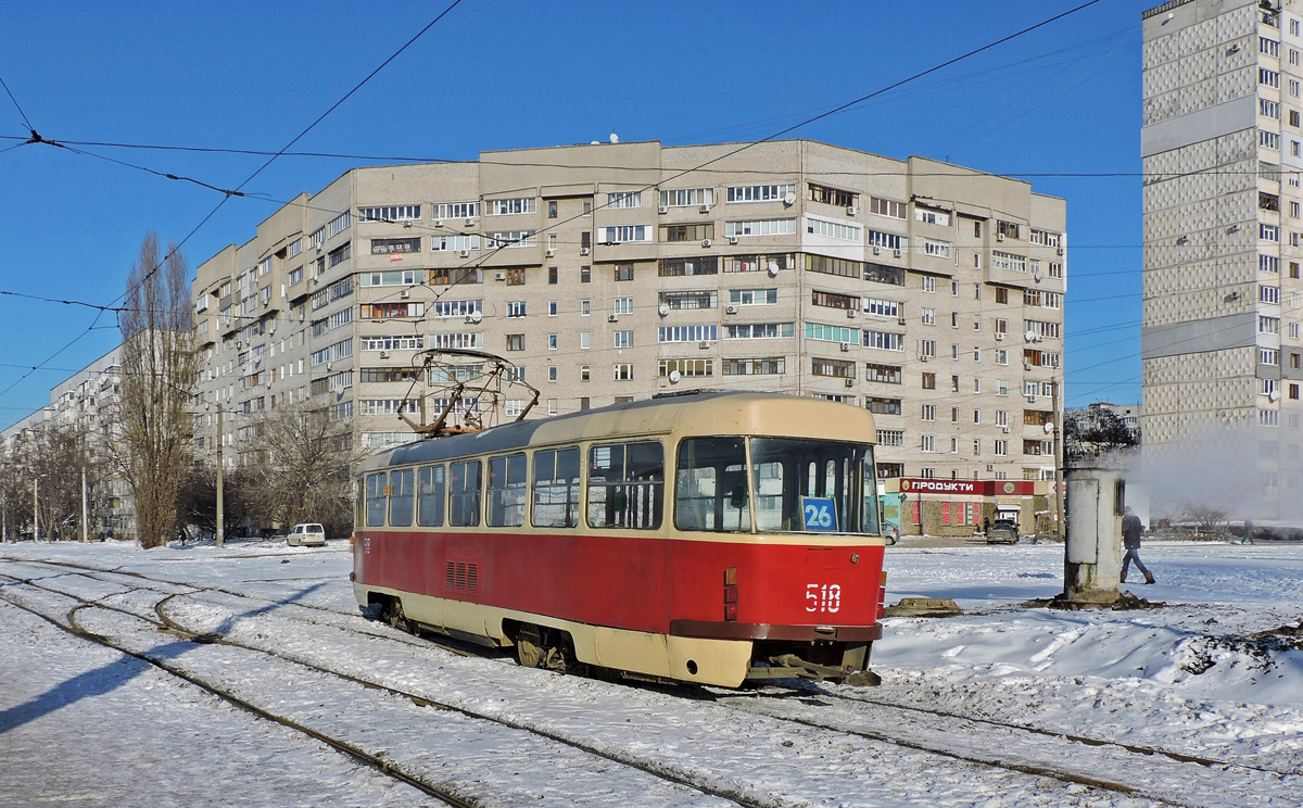 Харьков, Tatra T3SU № 518