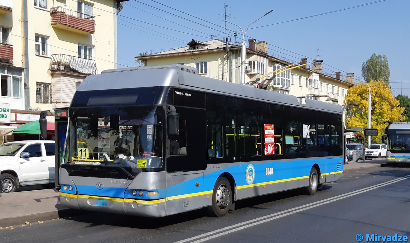 Алматы, YoungMan JNP6120GDZ (Neoplan Kazakhstan) № 3040