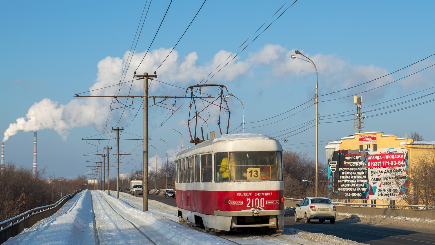 Самара, Tatra T3SU № 2100