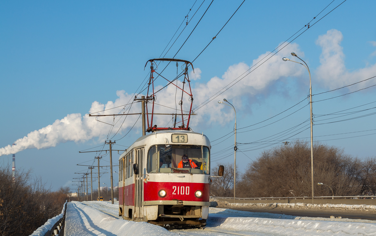 Самара, Tatra T3SU № 2100