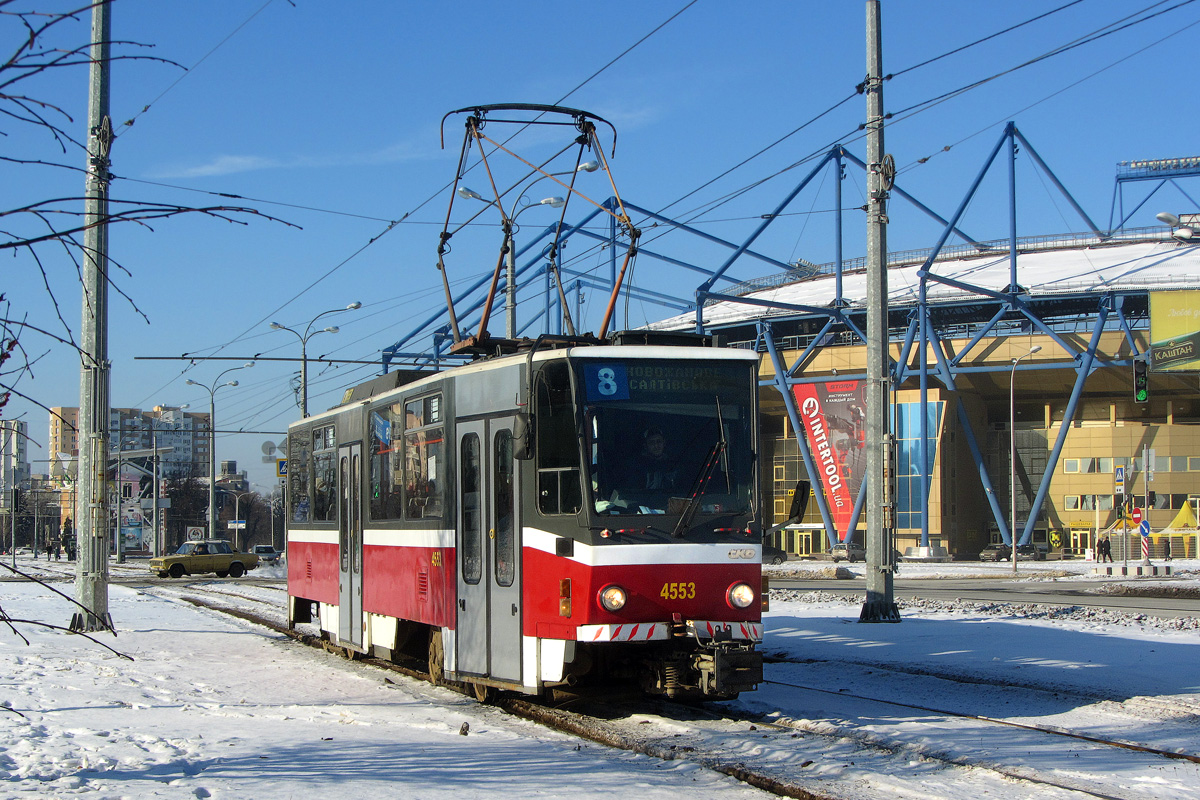 Харьков, Tatra T6A5 № 4553