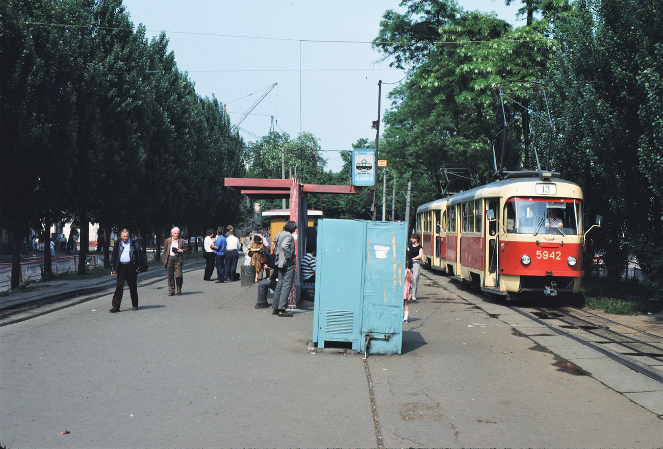 Киев, Tatra T3SU № 5942; Киев — Исторические фотографии
