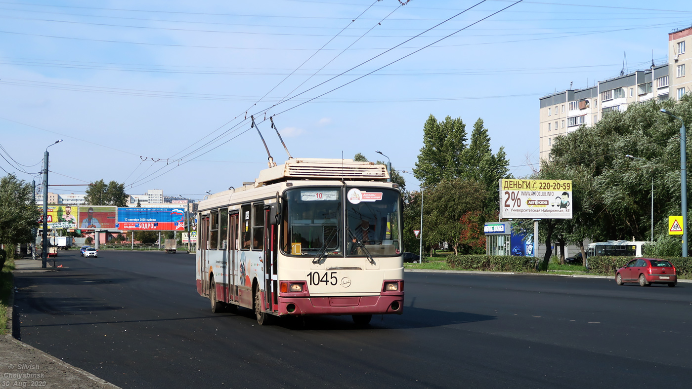 Chelyabinsk, LiAZ-5280 (VZTM) Br. 1045