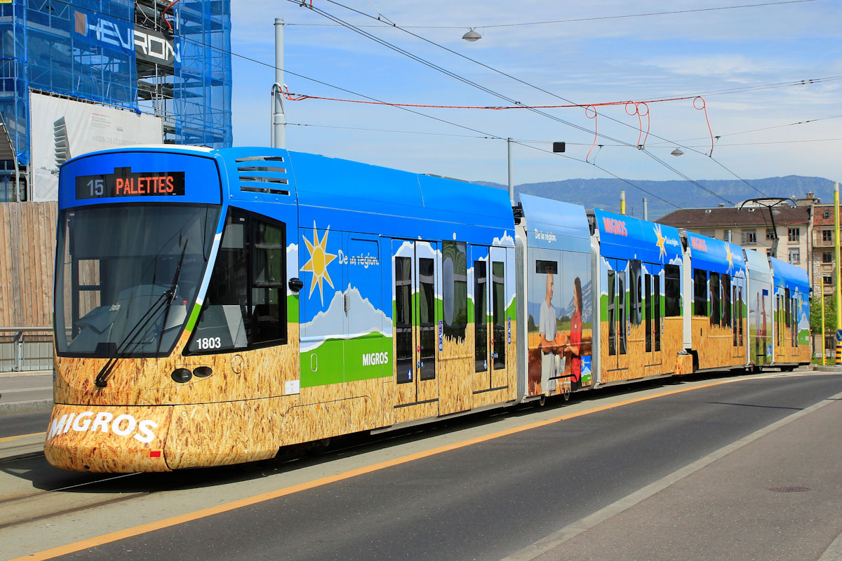 Женева, Stadler Tango ZR № 1803