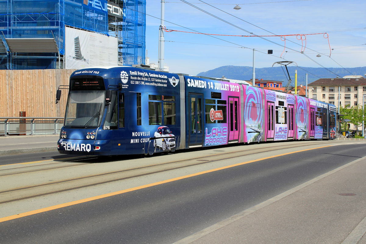 Женева, Bombardier Cityrunner № 876 Женева, Bombardier Cityrunner № 876