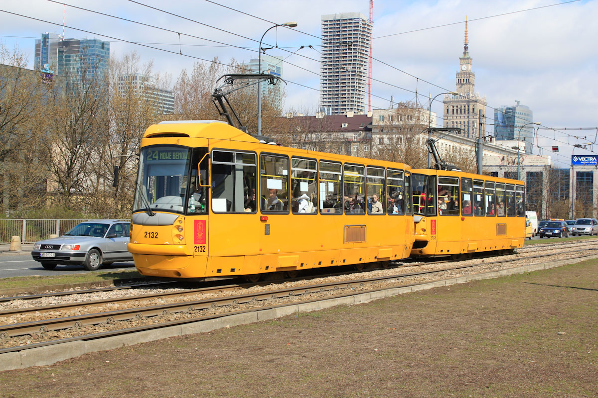 Варшава, Konstal 105N2k/2000 № 2132