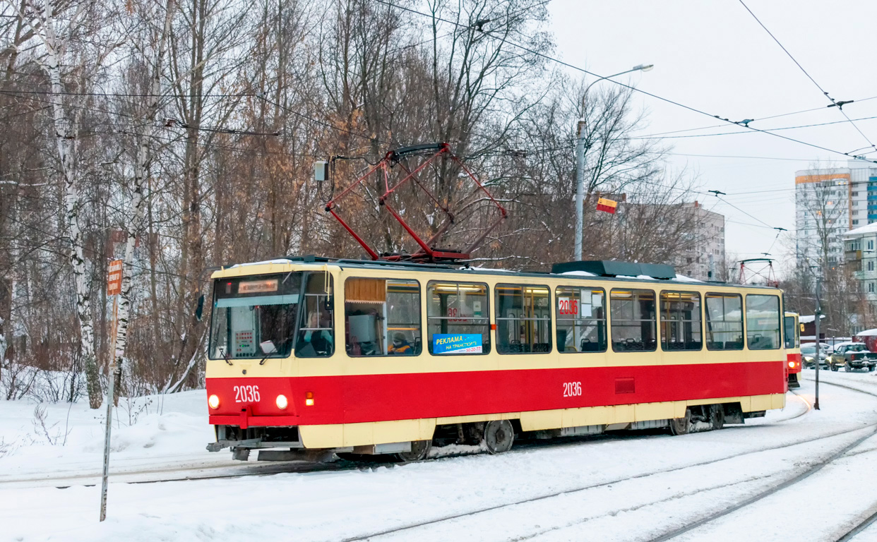 Ижевск, Tatra T6B5-RA № 2036