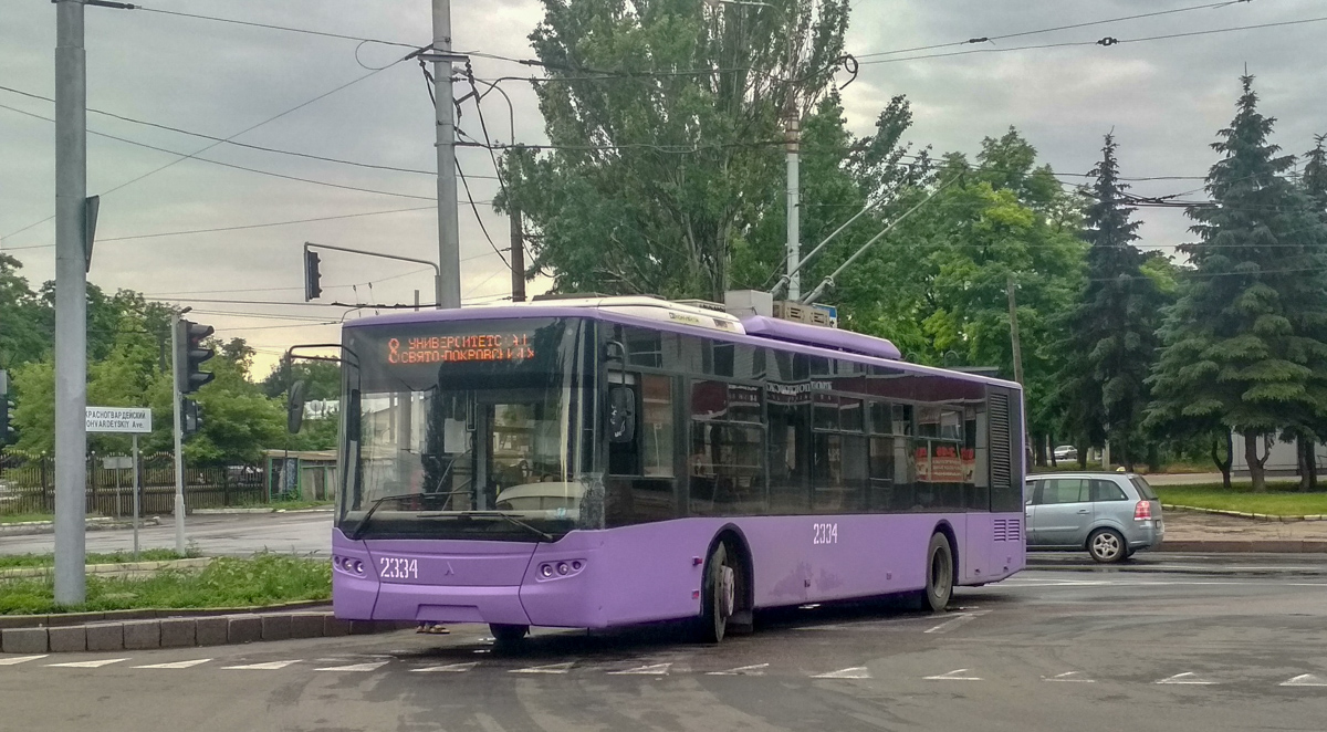 Донецк, ЛАЗ E183A1 № 2334