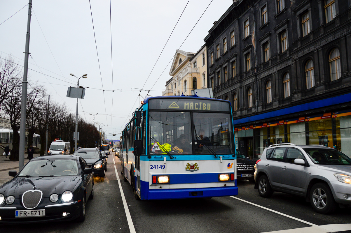 Рига, Škoda 14Tr18/6M № 24149