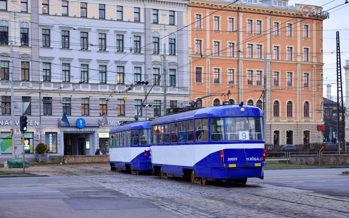 Рига, Tatra T3A № 30035