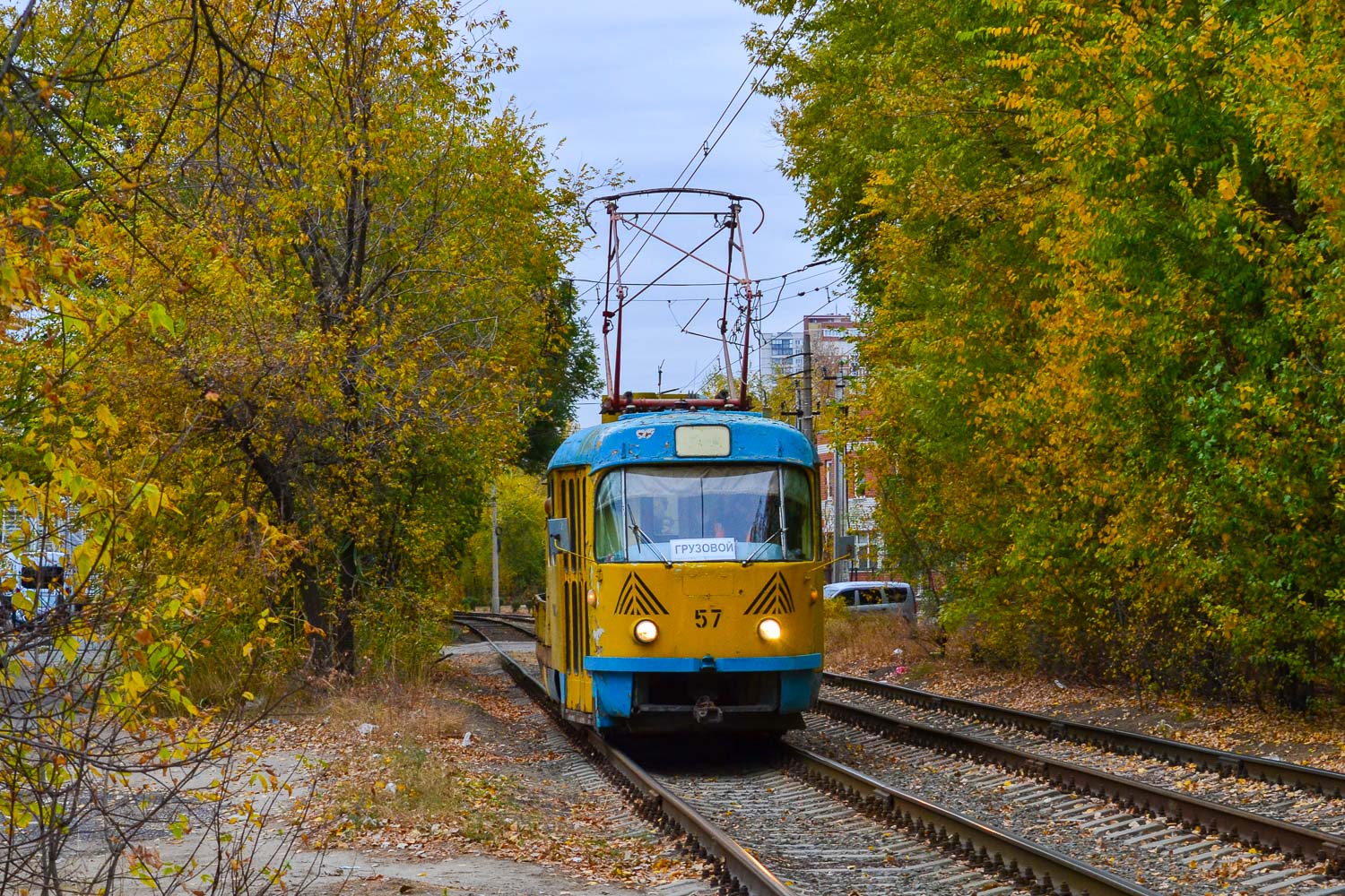 Волгоград, Tatra T3SU (двухдверная) № 57 Волгоград, Tatra T3SU (двухдверная) № 57