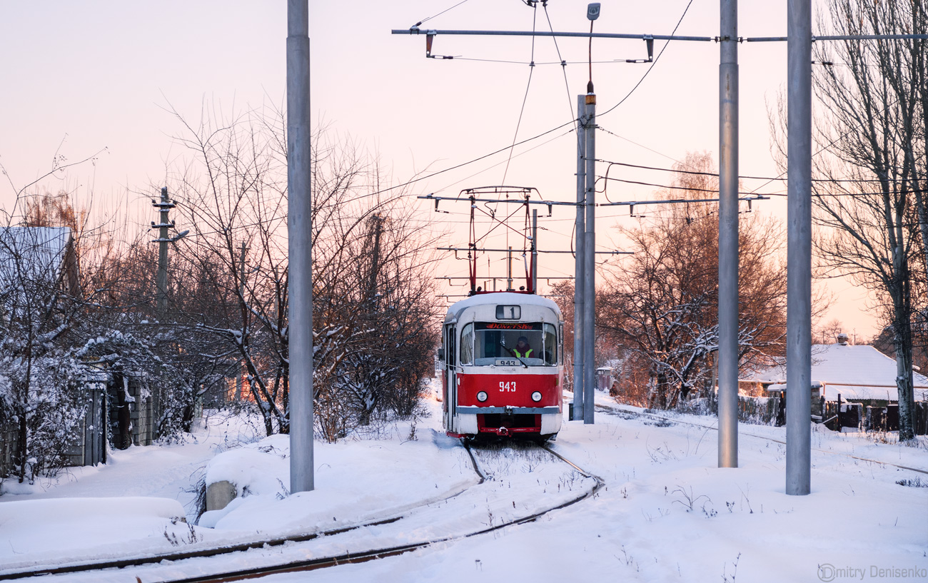 Донецк, Tatra T3SU № 943