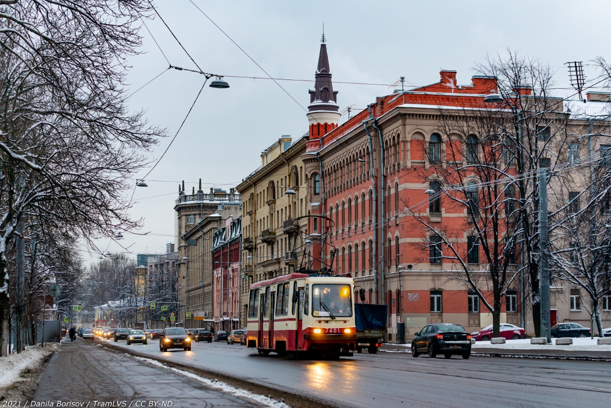 Санкт-Петербург, 71-134К (ЛМ-99К) № 7601