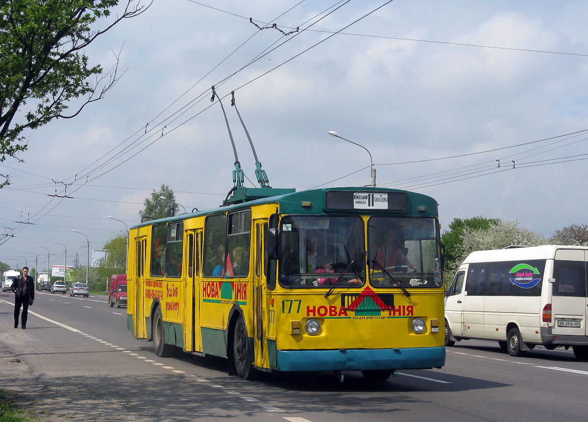 Луцк, ЗиУ-682Г [Г00] № 177; Луцк — Проводное воскресение, маршруты на с. Гаразджа