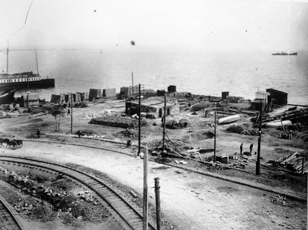 Баку — Старые фотографии (трамвай)