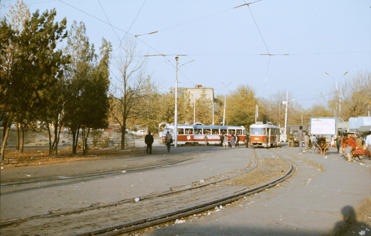 Ташкент — Старые фотографии; Ташкент — Трамвайная сеть и инфраструктура