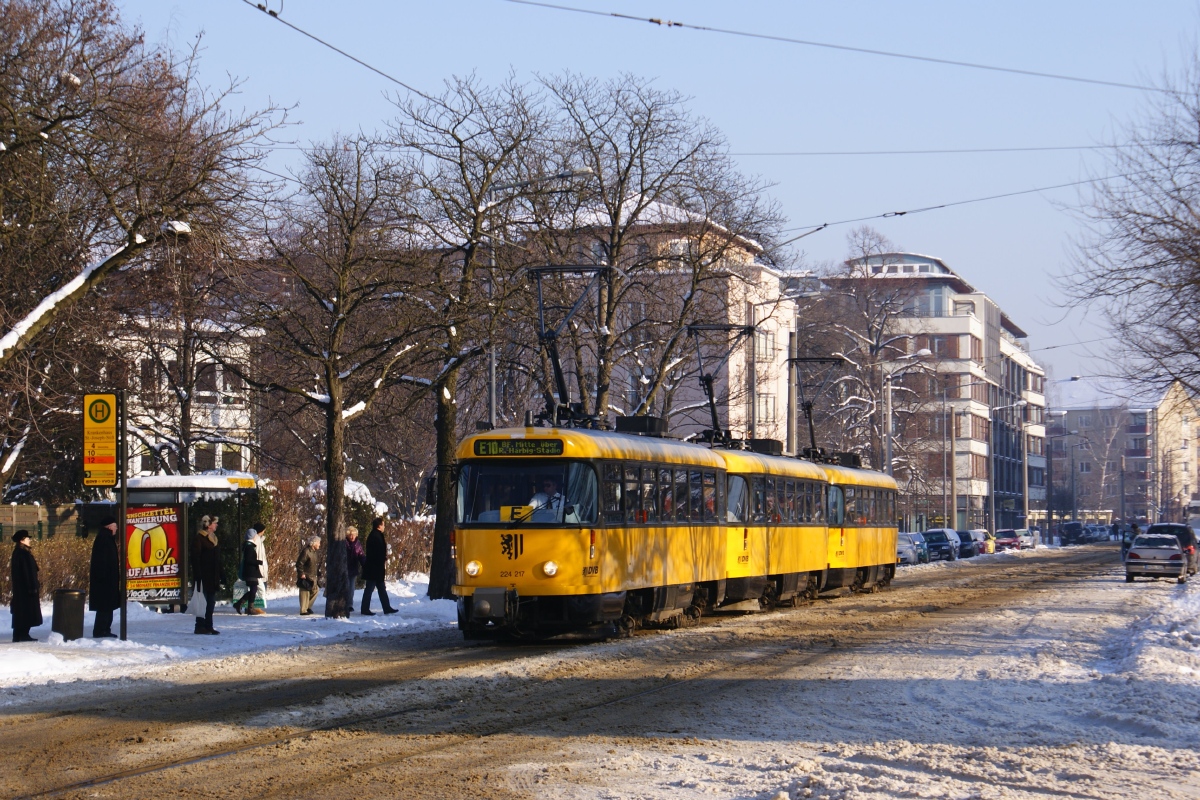 Dresden, Tatra T4D-MT č. 224 217