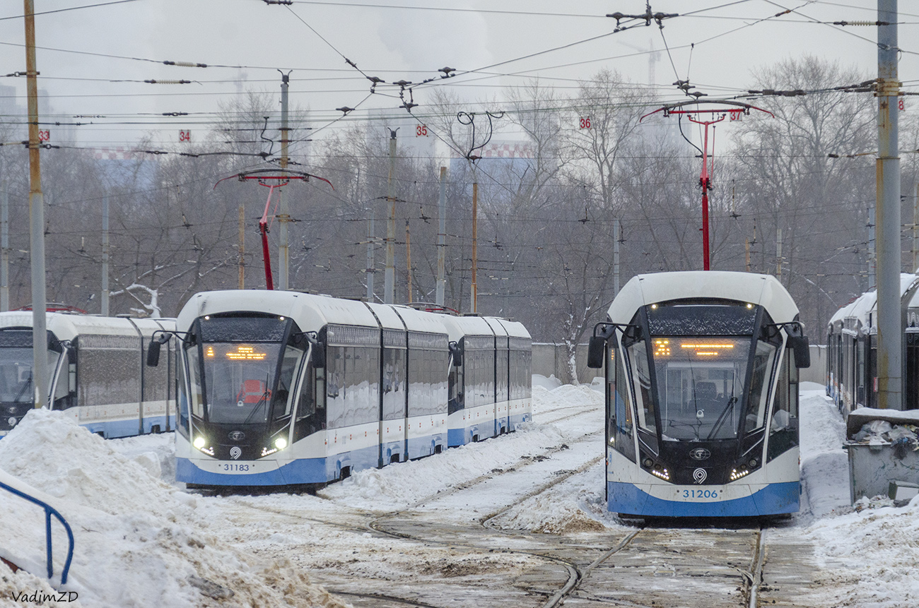 Москва, 71-931М «Витязь-М» № 31183; Москва, 71-931М «Витязь-М» № 31206
