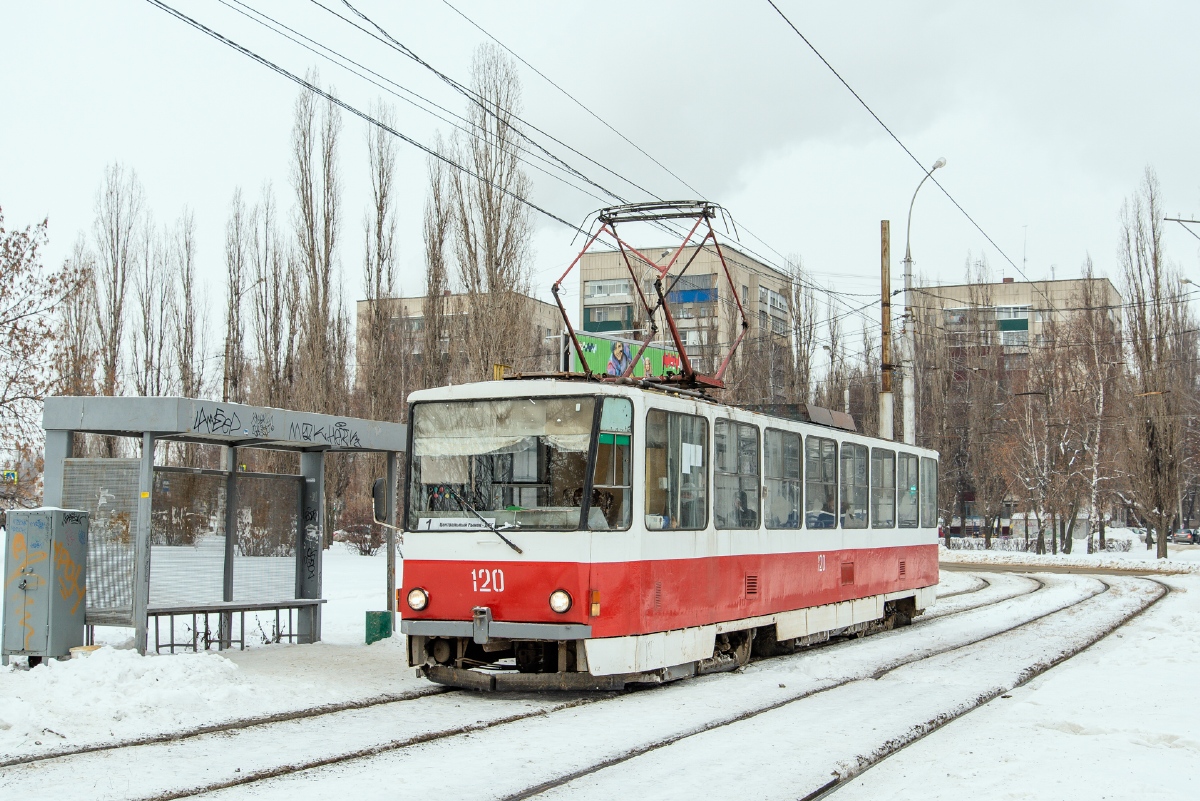 Липецк, Tatra T6B5SU № 120