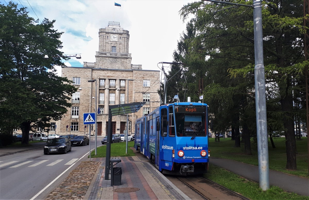 Таллин, Tatra KT4D № 180