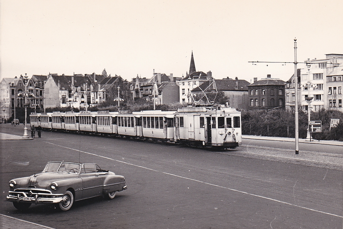 Береговой трамвай, Двухосный моторный Godarville № 10019; Береговой трамвай — Исторические фотографии — Электрический трамвай (другие виды трамваев)