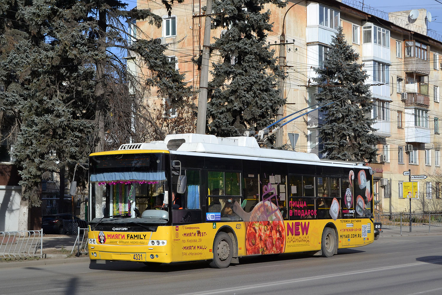 Krimski trolejbus, Bogdan T70110 Br. 4331