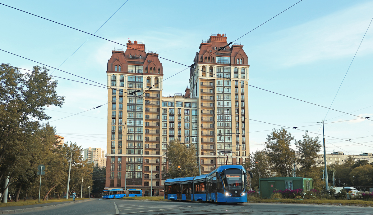 Москва, 71-931М «Витязь-М» № 31016; Москва — Конечные станции и кольца