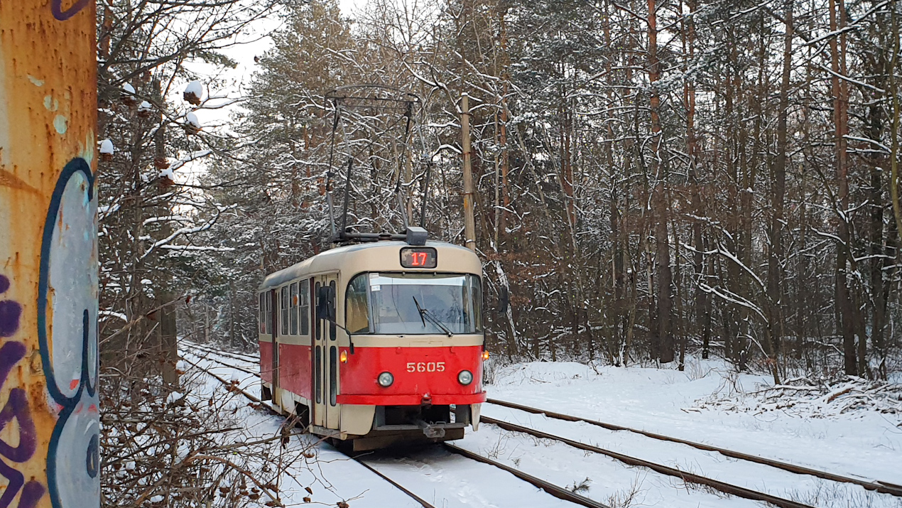 Kijów, Tatra T3SU Nr 5605 Kijów, Tatra T3SU Nr 5605
