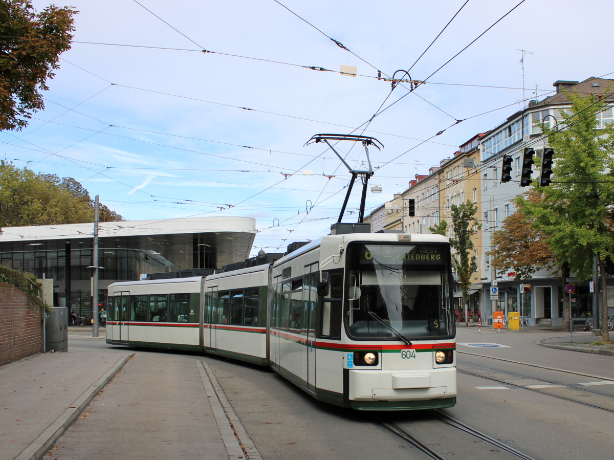 Аугсбург, Adtranz GT6M № 604