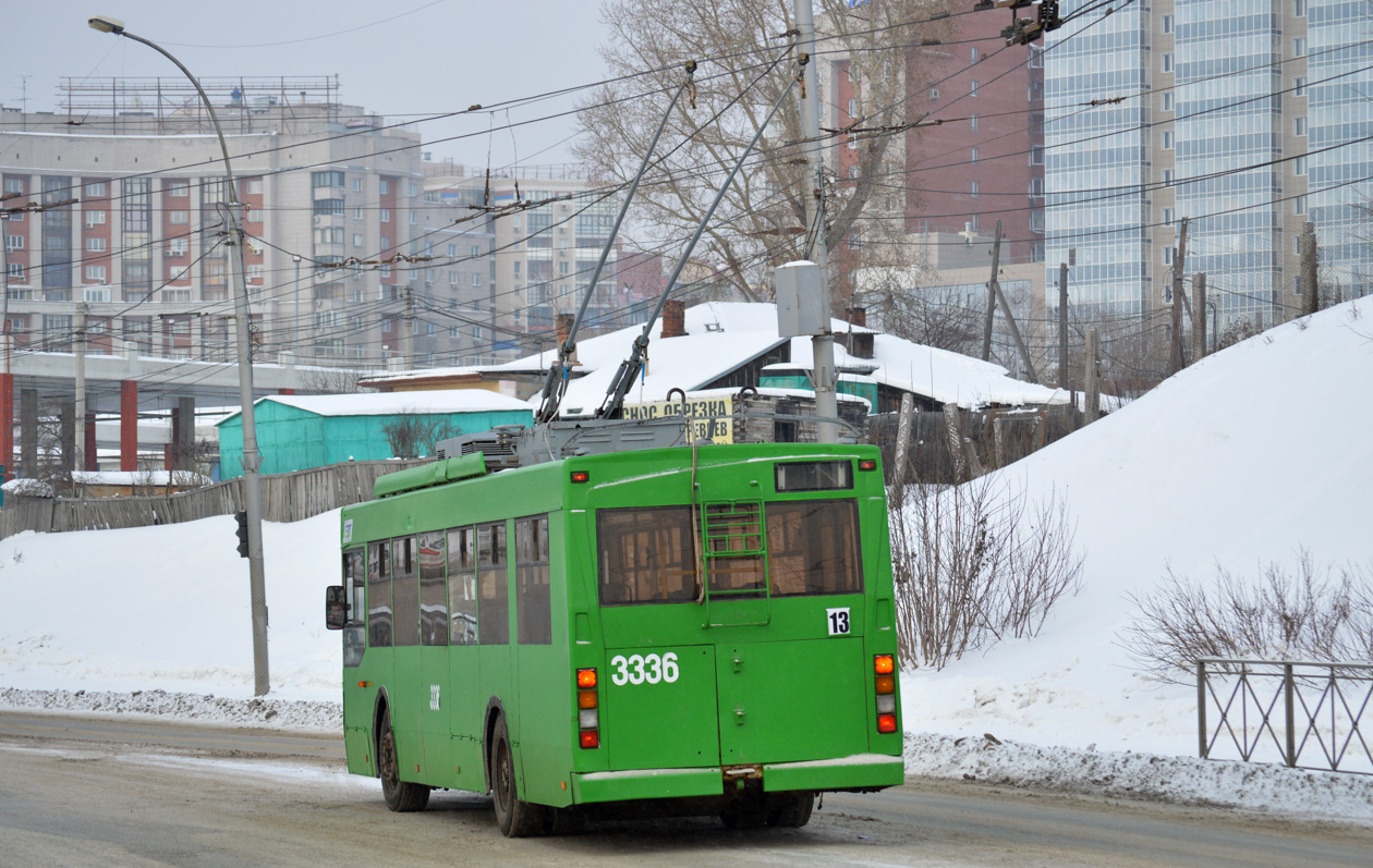 Novosibirsk, Trolza-5275.03 “Optima” Nr. 3336