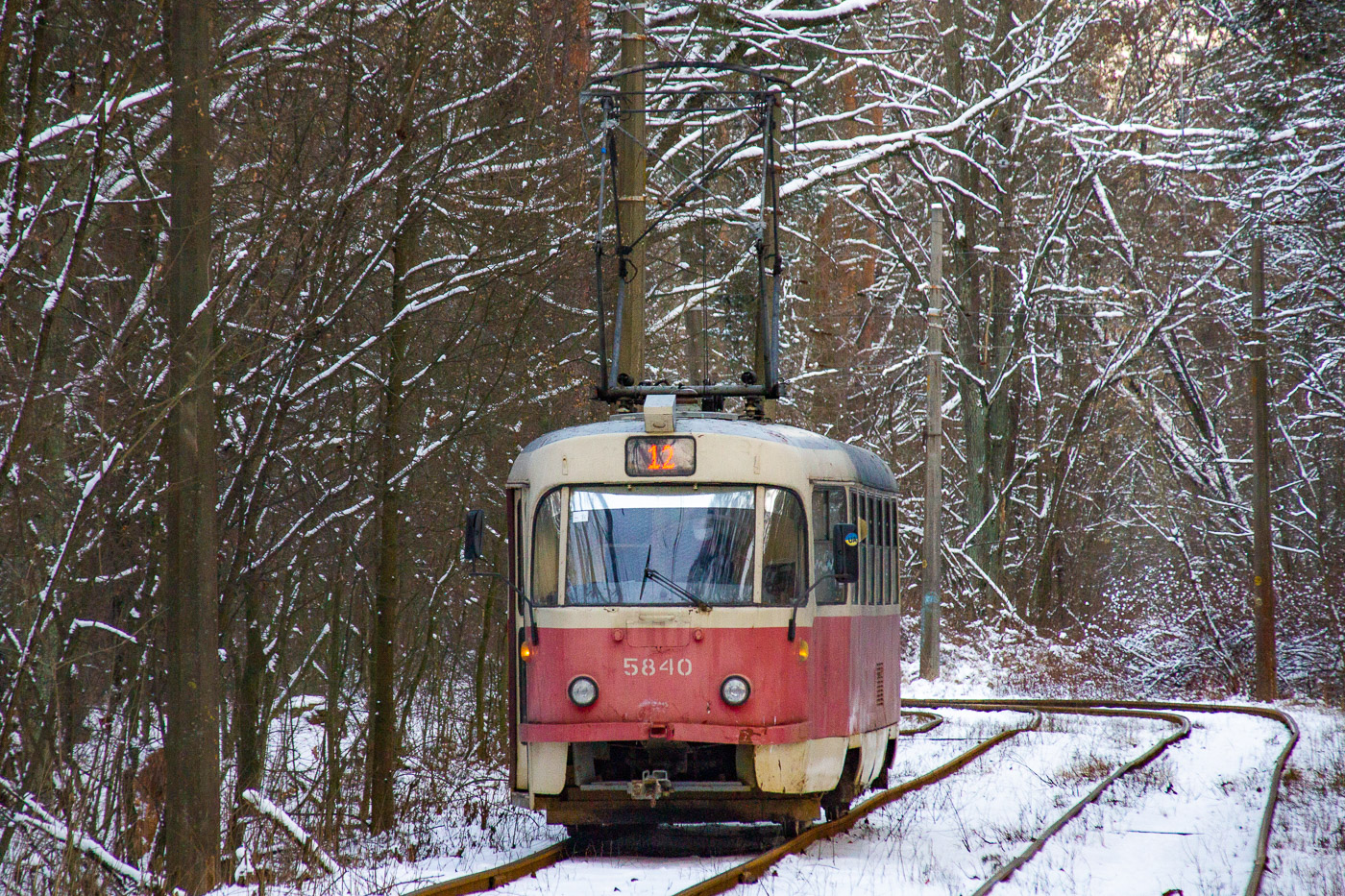 Киев, Tatra T3SU № 5840