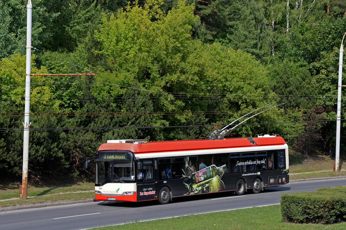 Вильнюс, Solaris Trollino II 15 AC № 2693