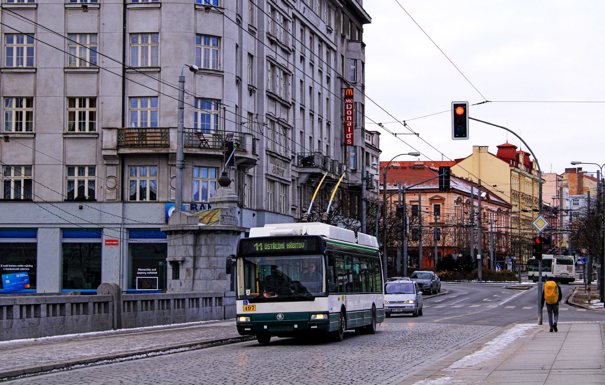 Plzeň, Škoda 24Tr Irisbus Citybus # 497