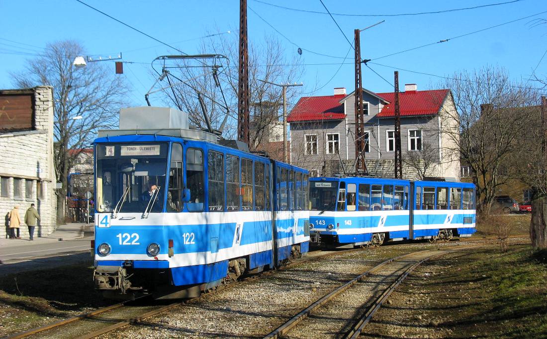 Таллин, Tatra KT4SU № 122