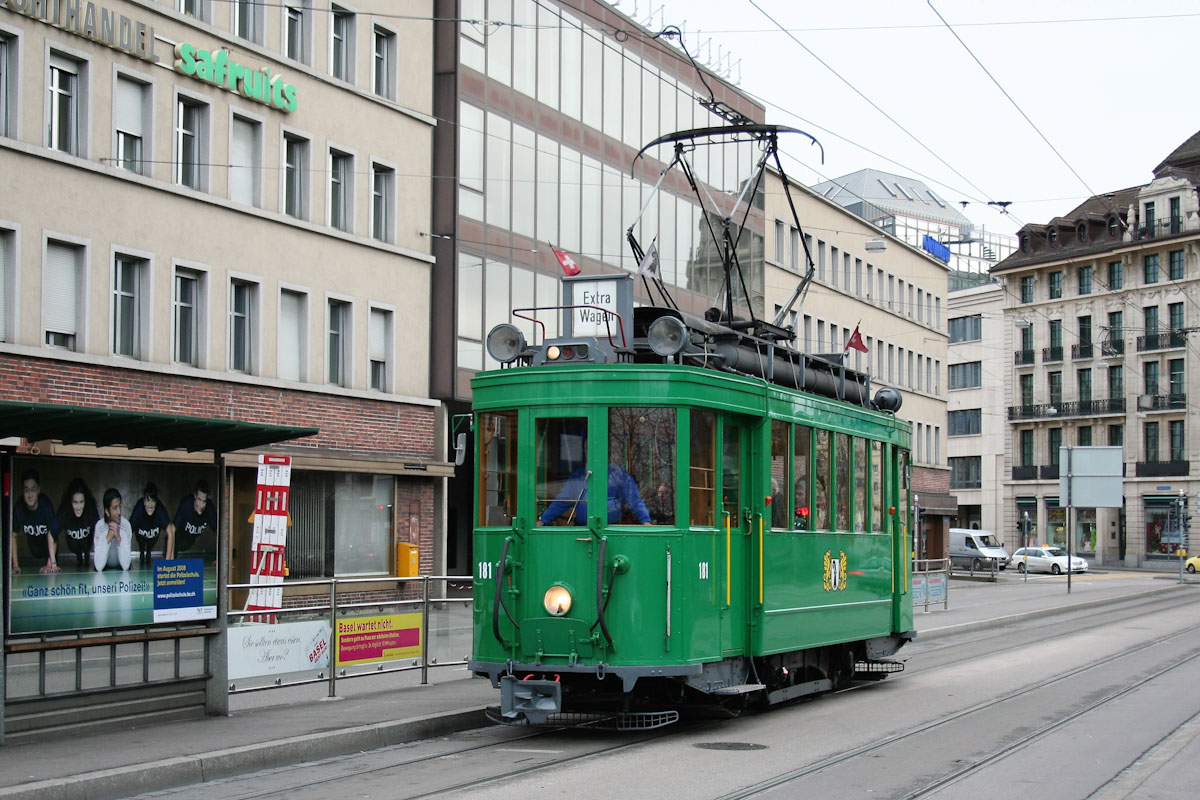 Базель, SIG/BBC Ce 2/2 № 181