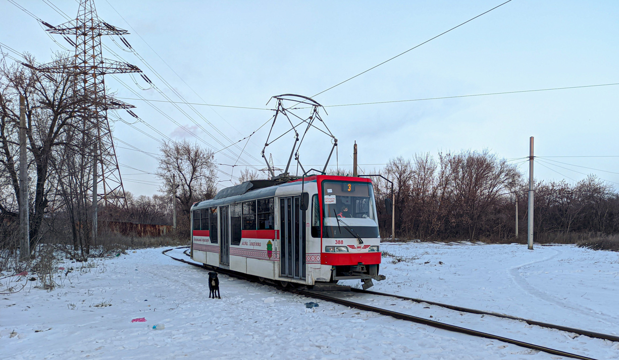 Запорожье, T-3UA-3-ЗП № 388