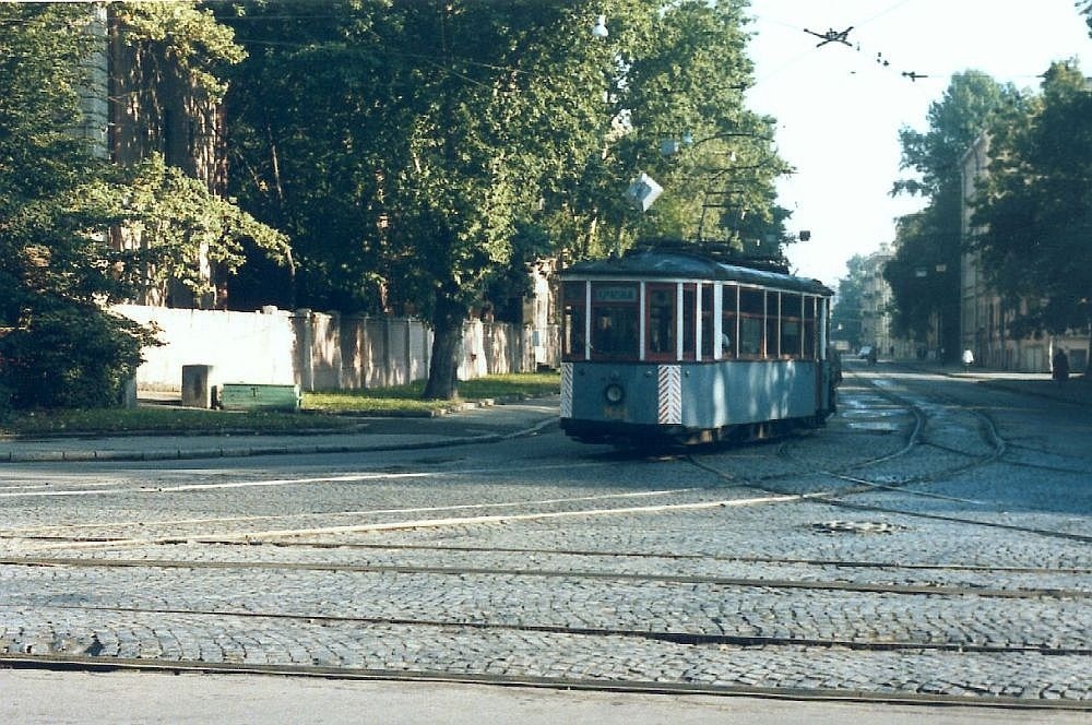 Санкт-Петербург — Демонтажи и закрытые линии; Санкт-Петербург — Исторические фотографии трамвайной инфраструктуры; Санкт-Петербург — Исторические фотографии трамвайных вагонов