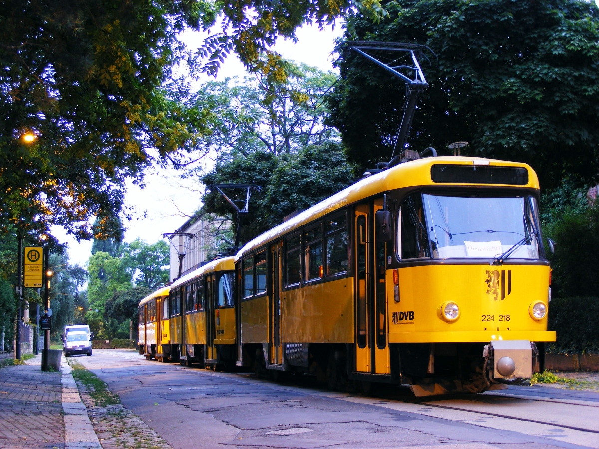 Дрезден, Tatra T4D-MT № 224 218
