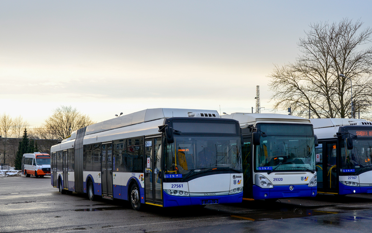 Рига, Škoda 27Tr Solaris III № 27561