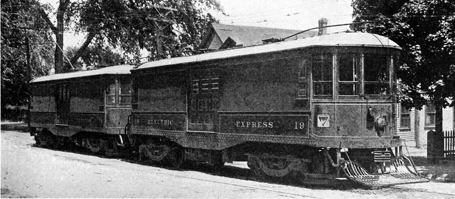 Eastern Massachusetts, St. Louis 4-axle motor car nr. 19; Eastern Massachusetts, St. Louis 4-axle motor car nr. 18 Eastern Massachusetts, St. Louis 4-axle motor car nr. 19; Eastern Massachusetts, St. Louis 4-axle motor car nr. 18