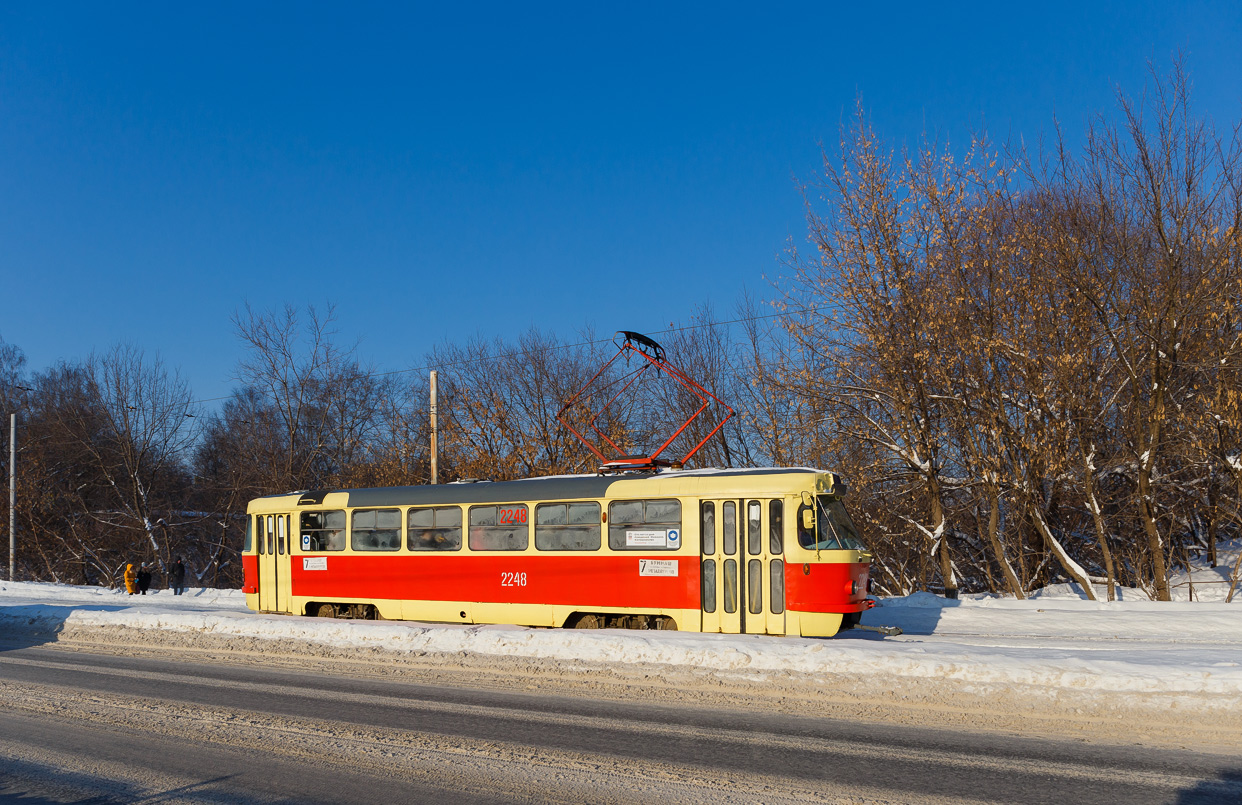 Ижевск, Tatra T3SU (двухдверная) № 2248