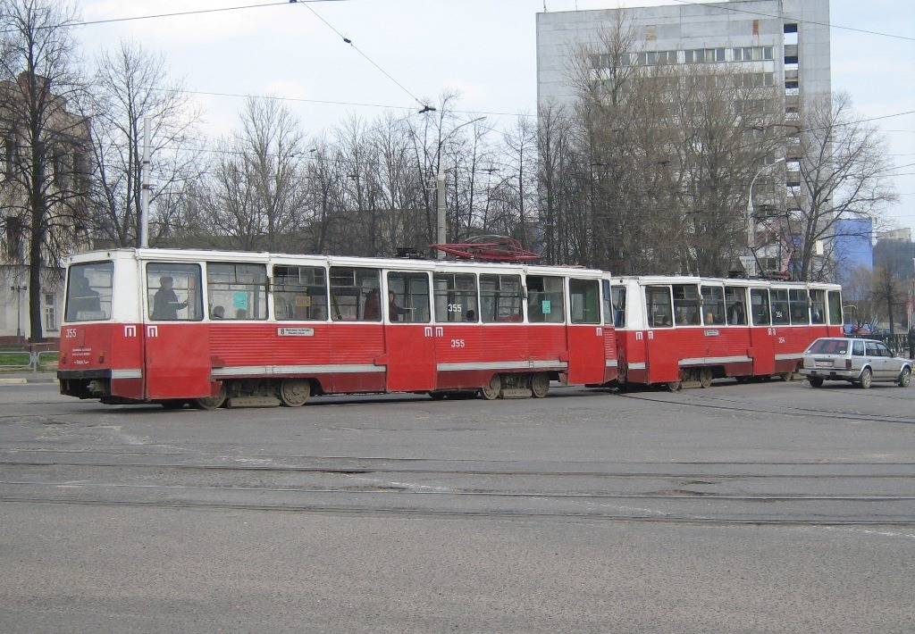 Витебск, 71-605 (КТМ-5М3) № 355; Витебск, 71-605 (КТМ-5М3) № 354