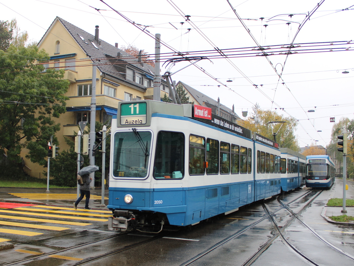 Цюрих, SWP/SIG/BBC Be 4/6 "Tram 2000" № 2050